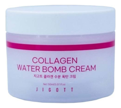 Крем для лица увлажняющий с коллагеном collagen water bomb cream, восстанавливает защитный барьер и повышает упругость, 150 мл