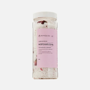 Морская парфюмированная соль для ванны с бутонами роз, 500 гр
