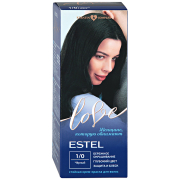 Крем-краска для волос LOVE 1/0 черный, 100мл