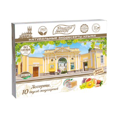 Рахат-лукум Ассорти без сахара Караимские кенасы, 350 г