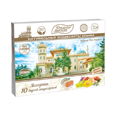 Рахат-лукум без сахара «Дача Стамболи» 10 вкусов, 350 г