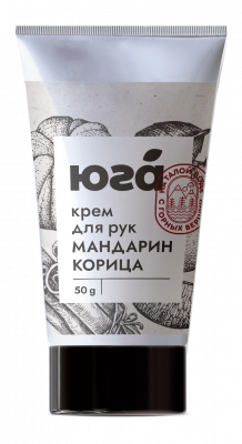 Крем для рук Мандарин и корица Питательный, 50 г