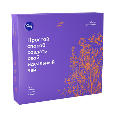 Набор для купажирования Мастер вкуса (липа, лаванда, мелисса, ромашка), 50 г