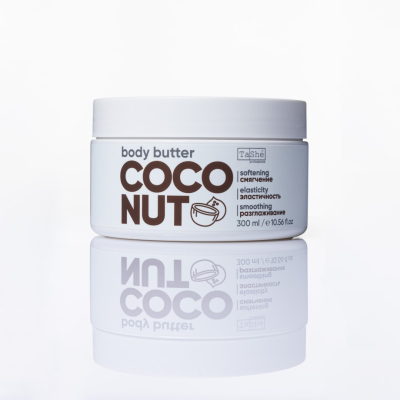 Баттер для тела Кокосовый Пирог с маслами кокоса и ши, Coconut pie body butter,  300мл