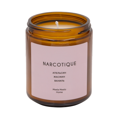 Свеча "NARCOTIQUE" (ваниль, жасмин, апельсин), 250 мл