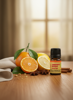 Смесь эфирных масел Энергия ароматерапия, 5 мл Смесь эфирных масел Энергия ароматерапия, 5 мл