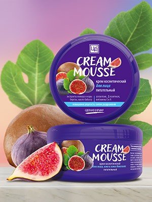 Крем питательный для лица, шеи и зоны декольте «Cream Mousse» 