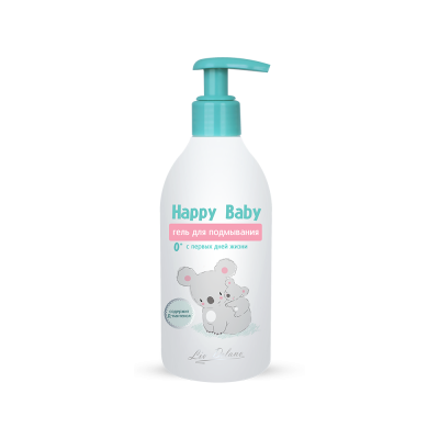 Детский гель для подмывания Happy Baby с первых дней жизни, 300 г