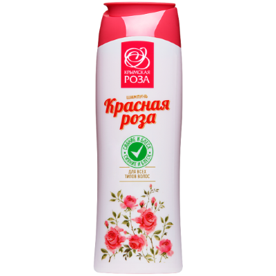 Шампунь увлажняющий для всех типов волос "Красная Роза"