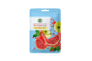 Тканевая маска для лица SUPERFOOD Фруктовый смузи (Арбуз, Яблоко, Мята))