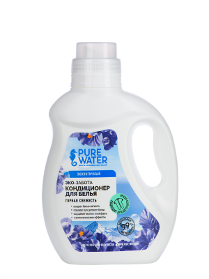 Кондиционер для белья Горная Свежесть Pure Water, 1 л