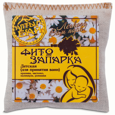 Фитозапарка Детская для бани, ванн и фитобочек, 30 г
