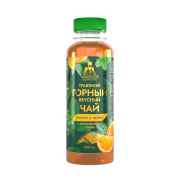 Чай горный травяной "Апельсин и мелисса" с апельсиновым соком, 400 мл