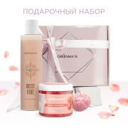 Подарочный набор Весенний (Гель для душа, сахарный скраб, свеча-пион)