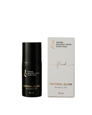 Флюид для лица Natural Glow, для всех типов кожи, 30 мл