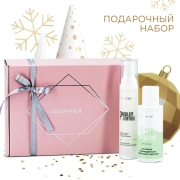 Подарочный набор для лица "Нежный уход и обновление" (Крем для лица, Биочистка Анти-акне + лимфодренаж)