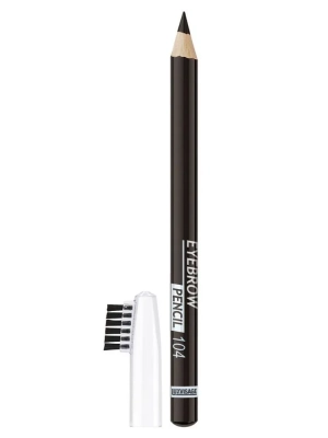 Пудровый карандаш для бровей № 104 Тёмно-коричневый, Eyebrow Pencil, Чехия, 1,75 г 