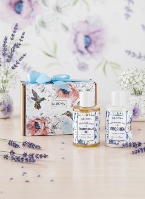 Подарочный набор №4 Женский (Гель для душа, Молочко для тела)