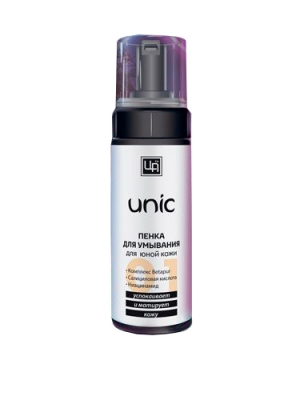 Пенка косметическая для умывания "Unic" для юной кожи, 160 г Пенка косметическая для умывания "Unic" для юной кожи, 160 г