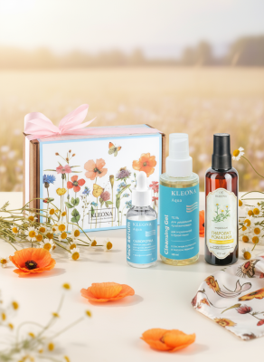 Подарочный набор № 6 Женский (Гель для умывания, сыворотка, гидролат)