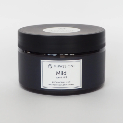 Парфюмированный скраб для тела Mild с морской солью, 250 мл