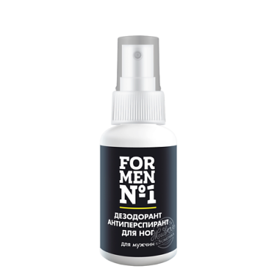 Дезодорант антиперспирант для ног "For Men №1", 60 г