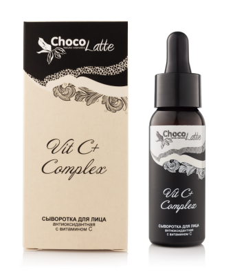 Сыворотка для лица VIT C+ COMPLEX Oil free антиоксидантная, противовоспалительная, от фотостарения (vit C 5%), 30 мл