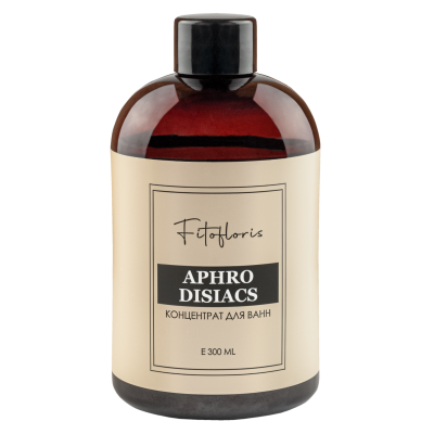 Концентрат для ванн "Фитофлорис" с афродизиаками, для увлажнения кожи и придания ей возбуждающего аромата, 300 мл