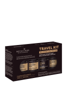 Набор для путешествий Восстановление и питание Travel Kit Aromatherapy Recovery & Nutrion (шампунь, бальзам для волос, гель для душа, масло для тела)