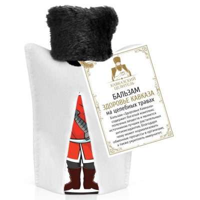 Бальзам Здоровье Кавказа на целебных травах, 100 мл  Бальзам Здоровье Кавказа на целебных травах, 100 мл