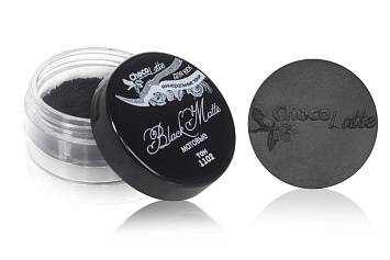 Тени минеральные для век тон 1102 Black Matte матовые, 3 мл