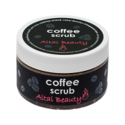 Кофейный скраб для тела "COFFEE SCRUB "Аltai Beauty" Совершенство" антицеллюлитный с эффектом разогревающего микромассажа, 250 мл
