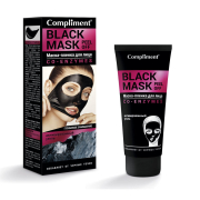 Маска-пленка для лица co-enzymes Black mask, удаляет глубокие загрязнения и черные точки, 80 мл