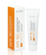 Cолнцезащитный крем для лица SPF50 с пантенолом  и маслом ши, 30 мл