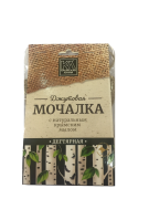 Мочалка Дегтярная джутовая с  мылом, 100 г