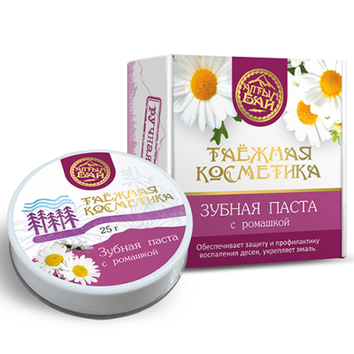 Зубная паста С ромашкой, 25 г