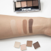 Палетка матовых теней для век тон 01 Молочный шоколад Glam Look, LuxVisage, 28 г