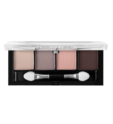 Палетка матовых теней для век тон 04 Лиловая Glam Look, LuxVisage, 28 г
