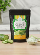 Скраб сахарный сухой Огуречный смузи, 250 г