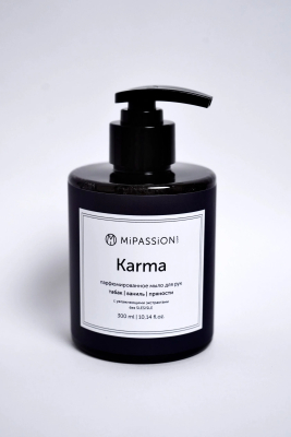 Парфюмированное жидкое мыло для рук и тела Karma, 300 мл