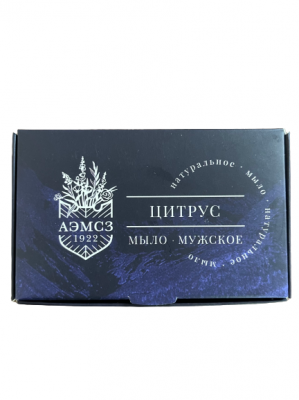 Мыло Цитрус мужское алуштинское, 80 гр