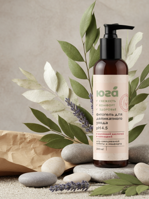 Фитогель для деликатного ухода С молочной кислотой и эхинацеей pH 4,5, 200 г Фитогель для деликатного ухода С молочной кислотой и эхинацеей pH 4,5, 200 г