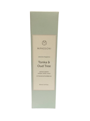 Диффузор интерьерный Tonka & Oud tree, в стекле, 50 мл