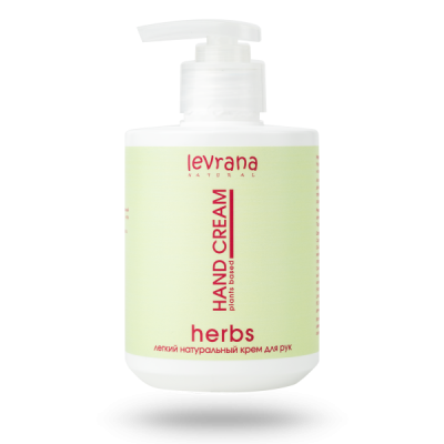 Натуральный легкий крем для рук Herbs, 300 мл