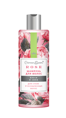 Шампунь Блеск и сила для сухих и ослабленных волос Crimean Queen Rose, 200 г