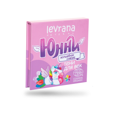 Детские тени для век "ЮННИ", палетка, 4*2 г