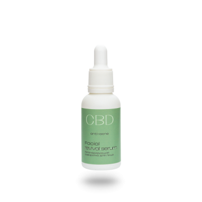 Регенерирующая сыворотка для лица CBD, 30 мл