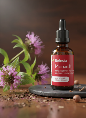 Экстракт монарды Beresta для ногтей от грибка, онихолизиса, уход за кутикулой и кожей, 30 мл Экстракт монарды Beresta для ногтей от грибка, онихолизиса, уход за кутикулой и кожей, 30 мл