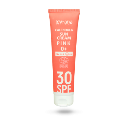 Солнцезащитный крем для лица и тела "Календула 30SPF PINK 0+", 100 мл