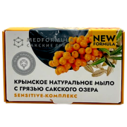 Мыло Sensitive-комплекс для раздражённой кожи с грязью Сакского озера Med Formula, 100 г